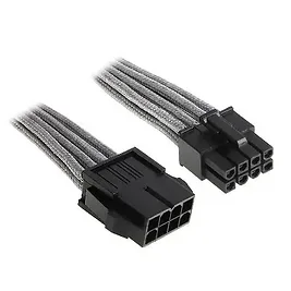 BitFenix Prolunga 8-Pin EPS12V - sleeved silver/black BitFenix Prolunga 8-Pin EPS12V - sleeved silver/black