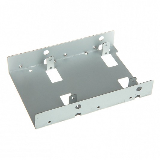 Silverstone SST-SDP08-Lite Bay Converter da 3.5 a 2x 2.5 pollici Silverstone SST-SDP08-Lite Bay Converter da 3.5 a 2x 2.5 pollici