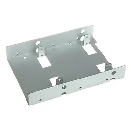 Silverstone SST-SDP08-Lite Bay Converter da 3.5 a 2x 2.5 pollici Silverstone SST-SDP08-Lite Bay Converter da 3.5 a 2x 2.5 pollici
