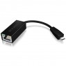 Icy Box IB-AC510 Adattatore Micro USB 2.0 / Ethernet