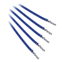 BitFenix Alchemy 2.0 Sleeved PSU Cable, Kit 5 pezzi - 60cm Blu