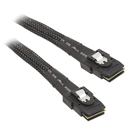 Silverstone SST-CPS02 Cavo Esterno Schermato Mini-SAS, Nero - 50cm Silverstone SST-CPS02 Cavo Esterno Schermato Mini-SAS, Nero - 50cm