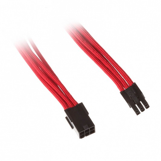Silverstone Prolunga 6-Pin 250mm - Rosso Silverstone Prolunga 6-Pin 250mm - Rosso