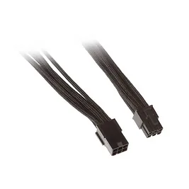 Silverstone Prolunga 6-Pin 250mm - Nero Silverstone Prolunga 6-Pin 250mm - Nero