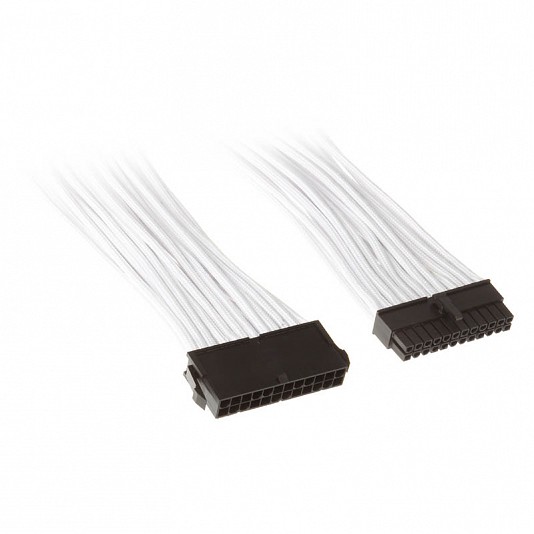 Silverstone Prolunga 24-Pin ATX 30cm - Bianco Silverstone Prolunga 24-Pin ATX 30cm - Bianco