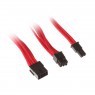 Silverstone Prolunga / Adattatore PCIe 8pin - PCIe 6+2pin, 250mm - Rosso