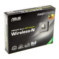 Asus USB-N10 Nano N150, Wireless LAN 802.11n