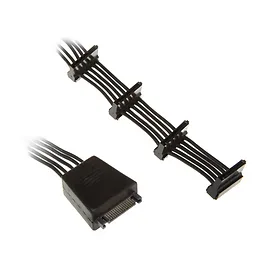 Silverstone Cavo Adattatore SATA Power da 1x SATA a 4x SATA Silverstone Cavo Adattatore SATA Power da 1x SATA a 4x SATA
