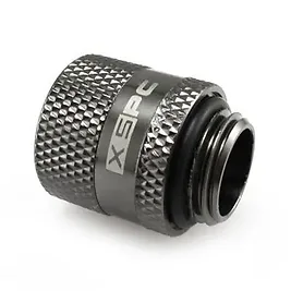 XSPC Adattatore Maschio/Femmina 2x G1/4 Rotante - Nero Cromato XSPC Adattatore Maschio/Femmina 2x G1/4 Rotante - Nero Cromato