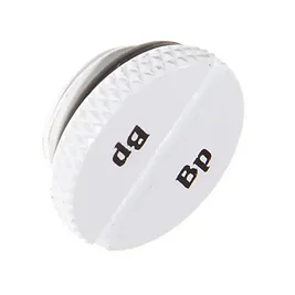 Bitspower Tappo G1/4 - Sottile, Bianco Bitspower Tappo G1/4 - Sottile, Bianco
