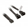 XSPC Cable Splitter Y 2x 4-Pin Fan PWM - 30cm