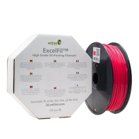 Voltivo ExcelFil Filamento Stampa 3D, PLA, 3mm - Rosso