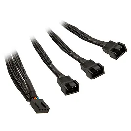 EK Water Blocks EK-Cable Splitter-Y 3x 4-Pin PWM - 10cm EK Water Blocks EK-Cable Splitter-Y 3x 4-Pin PWM - 10cm