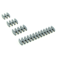 Drako Cable Comb ATX 4 Pin - Argento