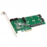 InLine Controller RAID PCIe x4 con 4x SATA 6G / 2x mSATA