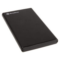 Silverstone SST-MS06B Cassetto + Box 2.5 pollici USB 3.0 in alluminio