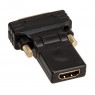 InLine Adattatore HDMI-DVI F/M Pieghevole/Ruotabile