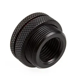 Bitspower Connettore Metallo da G1/4 Passaparete - Nero Opaco Bitspower Connettore Metallo da G1/4 Passaparete - Nero Opaco