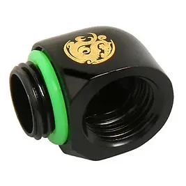 Bitspower Raccordo 90° 2x G1/4 M/F - Nero Opaco Bitspower Raccordo 90° 2x G1/4 M/F - Nero Opaco
