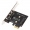 Silverstone ECWA1 Adattatore Mini PCI-E / PCI-E con Antenne WiFi 5 dBi