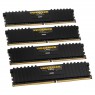 Corsair Vengeance LPX DDR4 PC4-25000, 3.000 MHz, C15, Nero - Kit 16GB (4x 4GB)