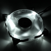 BitFenix Spectre Xtreme 120mm Fan, Frame Nero - LED Bianco