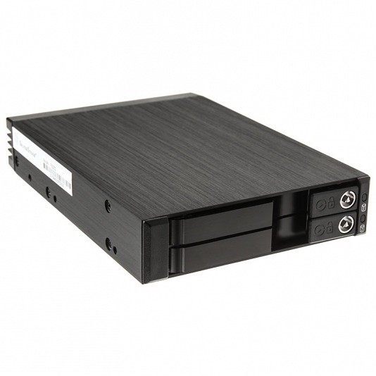 Silverstone SST-FS202B BackPlane HD 2x 2.5 pollici SATA/SAS - Nero Silverstone SST-FS202B BackPlane HD 2x 2.5 pollici SATA/SAS - Nero