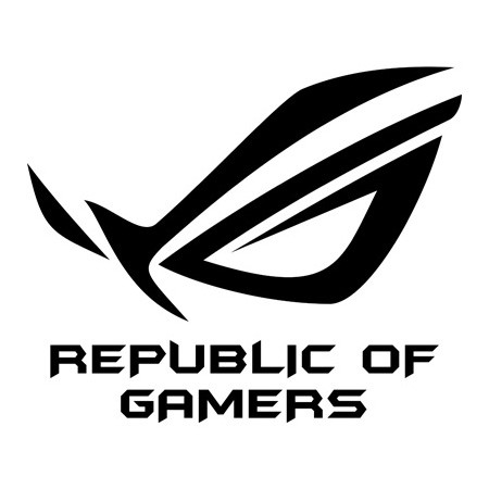 Adesivo Asus ROG, 60x70 mm - Nero Adesivo Asus ROG, 60x70 mm - Nero