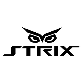 Adesivo Asus Strix Logo, 55x25 mm - Nero Adesivo Asus Strix Logo, 55x25 mm - Nero