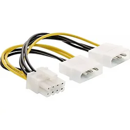 InLine Adattatore 2x Molex 3 4 Pin > PCIe 8 Pin InLine Adattatore 2x Molex 3 4 Pin > PCIe 8 Pin