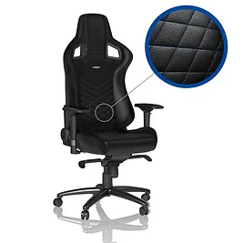 noblechairs EPIC Gaming Chair - Nero/Blu noblechairs EPIC Gaming Chair - Nero/Blu