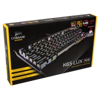 Corsair Gaming K65 RGB RAPIDFIRE Mechanical Keyboard, Cherry MX Speed RGB - Layout ITA