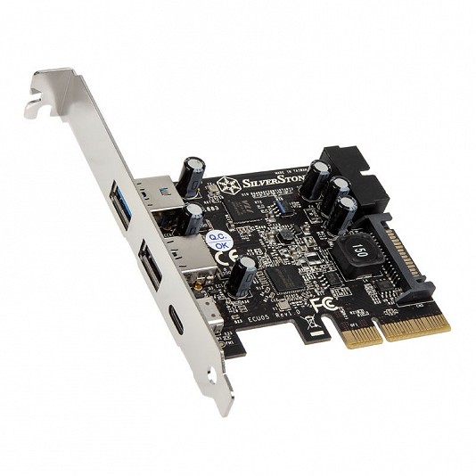 Silverstone SST-ECU05 Controller PCIe USB 3.1 Silverstone SST-ECU05 Controller PCIe USB 3.1