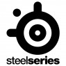 Adesivo SteelSeries Logo, 60x70 mm - Nero