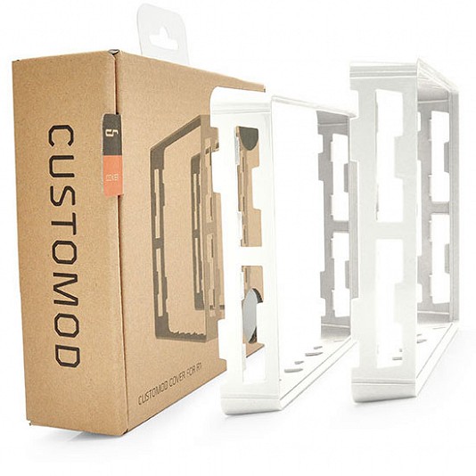 Cryorig Customod Coloured Heatsink Cover per R1 - Bianco Metallizzato Cryorig Customod Coloured Heatsink Cover per R1 - Bianco Metallizzato