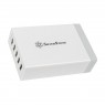 Silverstone SST-UC01W Wall Charger con 5 porte USB, 40W / 8A