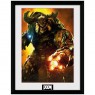 Doom Framed Poster Cyber Demon - 45 x 34 cm