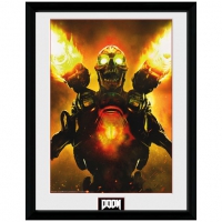 Doom Framed Poster Key Art - 45 x 34 cm