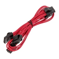 Corsair Professional Individually Sleeved Peripheral Power (Molex) (Gen.3) - Rosso