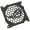 Asus Griglia 3D Printed Logo ROG - Nero, 120mm