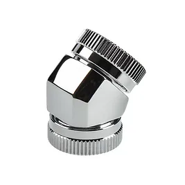 PHANTEKS Adattatore Tubo Acrilico 2x 12mm 45° - Cromato PHANTEKS Adattatore Tubo Acrilico 2x 12mm 45° - Cromato