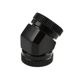 PHANTEKS Adattatore Tubo Acrilico 2x 12mm 45° - Nero PHANTEKS Adattatore Tubo Acrilico 2x 12mm 45° - Nero