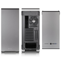 Thermaltake A500 TG Aluminum, Tempered Glass - Space Grey