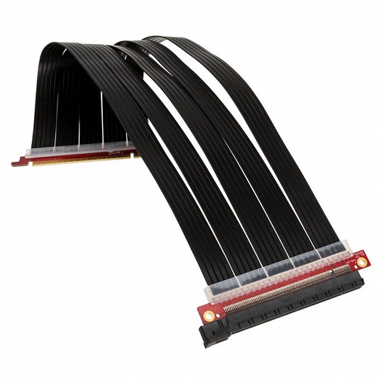 SilverStone SST-RC04B-400 Riser PCIe x16 Premium 3.0 - 40 cm SilverStone SST-RC04B-400 Riser PCIe x16 Premium 3.0 - 40 cm