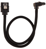 Corsair Premium Sleeved SATA Cable, 90 - SATA 6Gbps 30cm, Nero