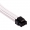 Corsair Premium Sleeved DC Cable Kit Starter, Type 4 (Generation 4) - Bianco