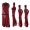 Corsair Premium Sleeved DC Cable Kit Starter, Type 4 (Generation 4) - Rosso/Nero