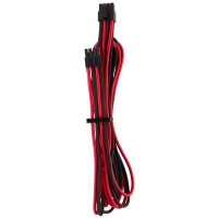 Corsair Premium Sleeved DC Cable Kit Starter, Type 4 (Generation 4) - Rosso/Nero