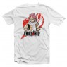 Unekorn T-shirt Fairy Tail Natsu Dragon Son White Man - Small