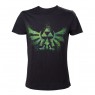 The Legend of Zelda T-Shirt Green Zelda Logo - Medium